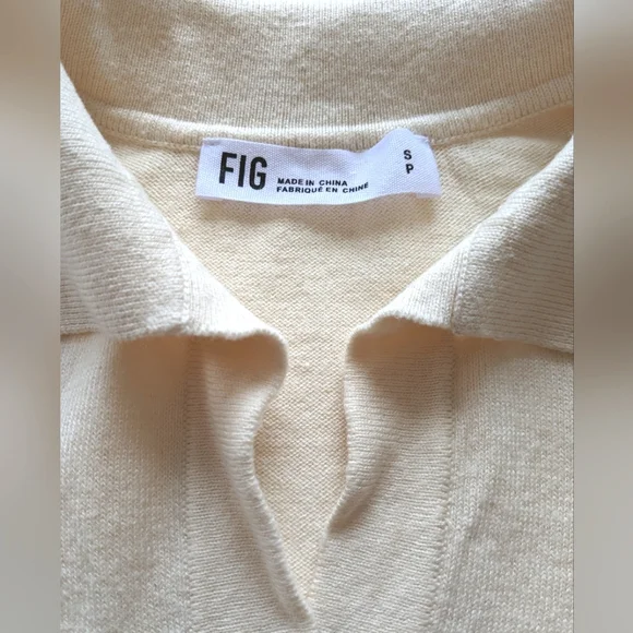 FIG Collared Sweater - Picture 3 of 6